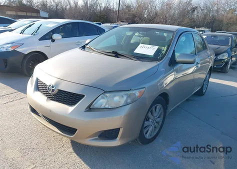 2009 Toyota Corolla Le из США, поврежденный, VIN 2T1BU40E29C039496